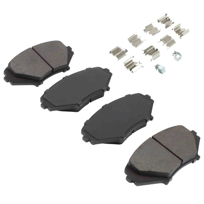 Quality-Built Black Series Ceramic Brake Pads 1003-1009C