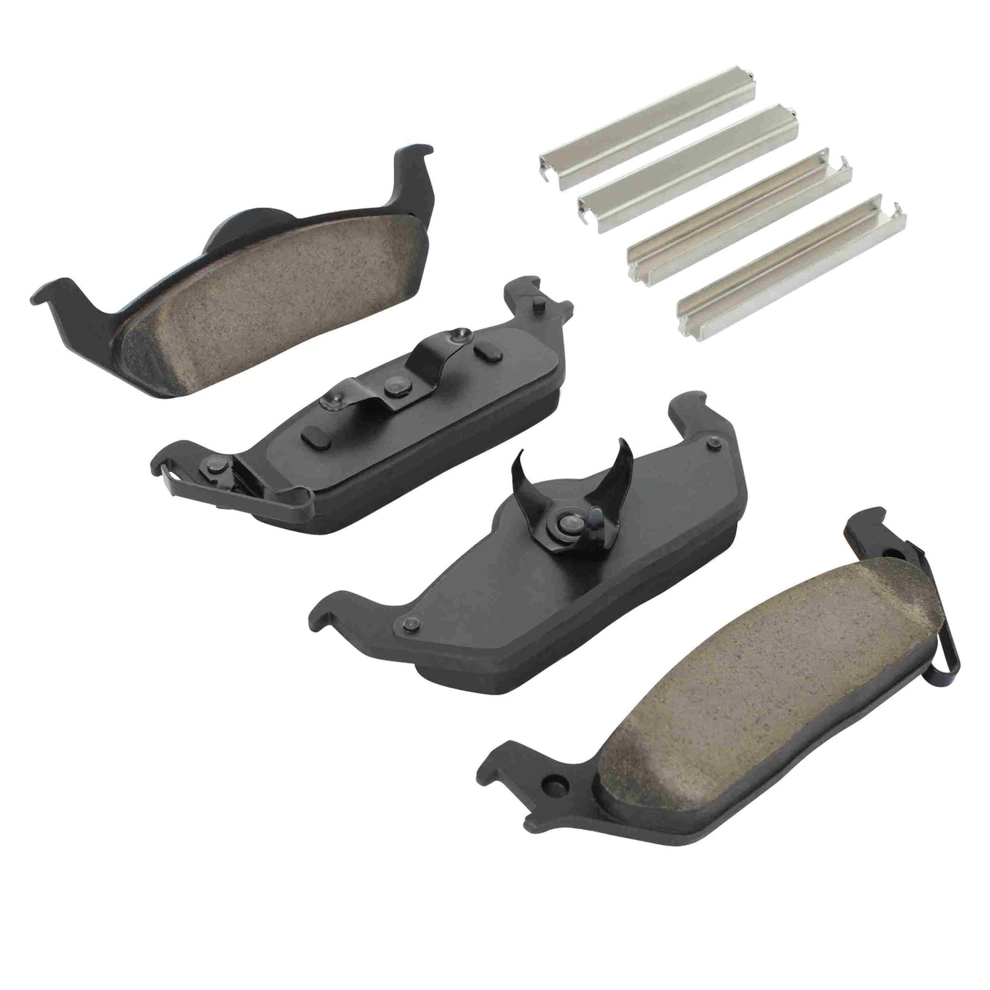 Quality-Built Black Series Ceramic Brake Pads 1003-1012C