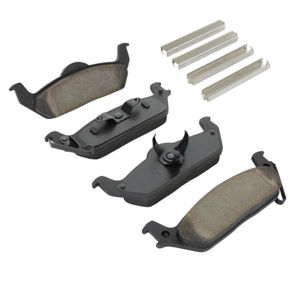 Quality-Built Black Series Ceramic Brake Pads 1003-1012C
