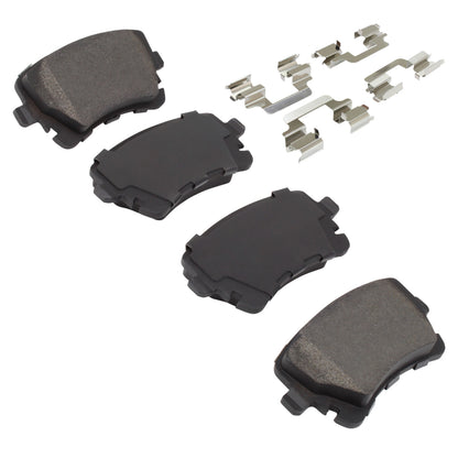 Quality-Built Black Series Ceramic Brake Pads 1003-1018C