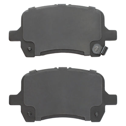 Quality-Built Black Series Semi-Metallic Brake Pads 1003-1028M