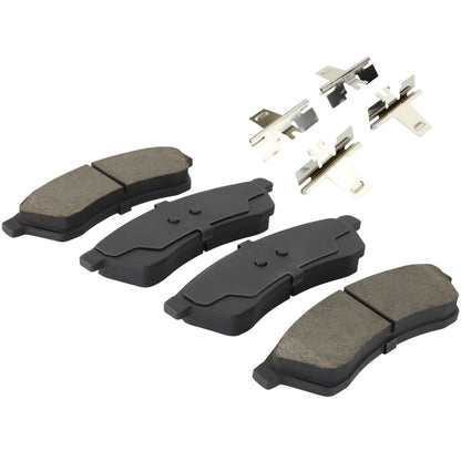 Quality-Built Black Series Ceramic Brake Pads 1003-1030C