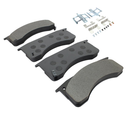 Quality-Built Black Series Semi-Metallic Brake Pads 1003-1032M