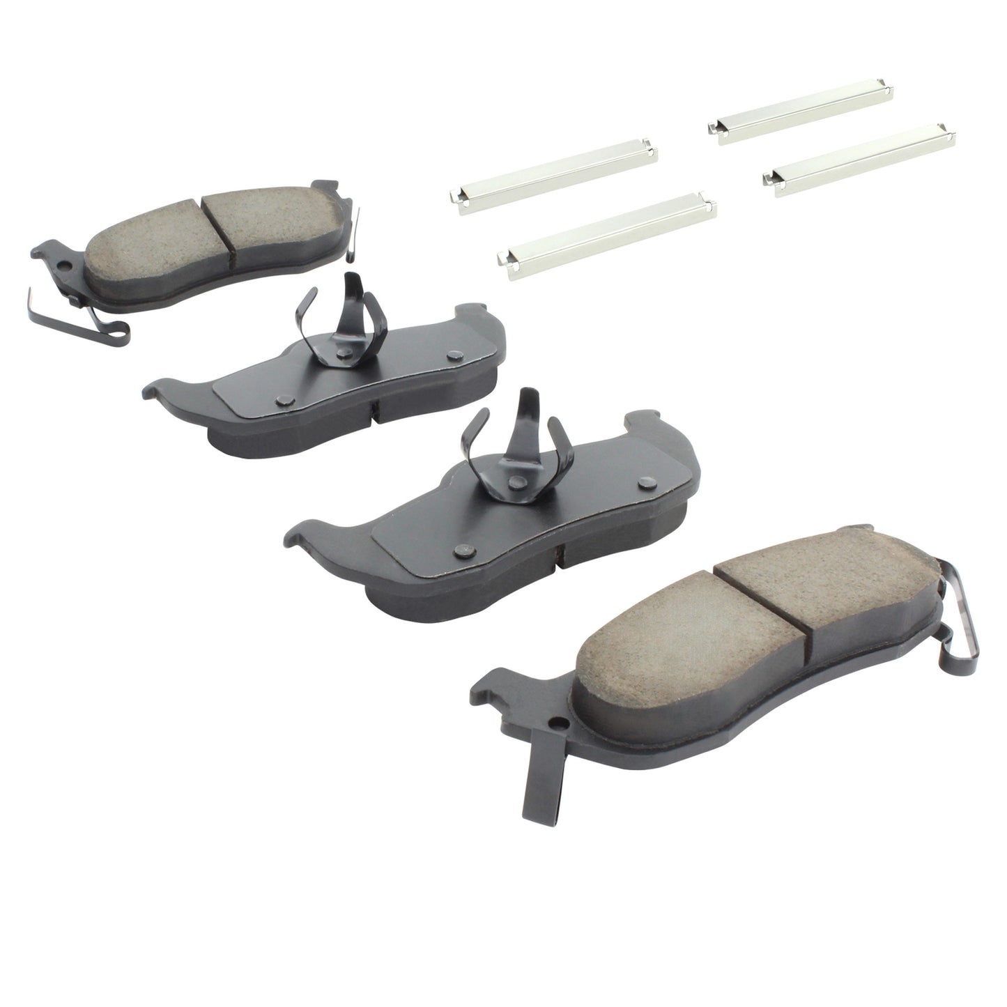 Quality-Built Black Series Ceramic Brake Pads 1003-1041C