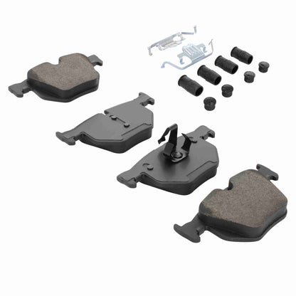 Quality-Built Black Series Semi-Metallic Brake Pads 1003-1042M