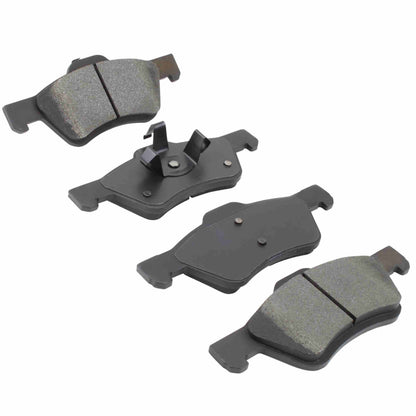 Quality-Built Black Series Semi-Metallic Brake Pads 1003-1047M