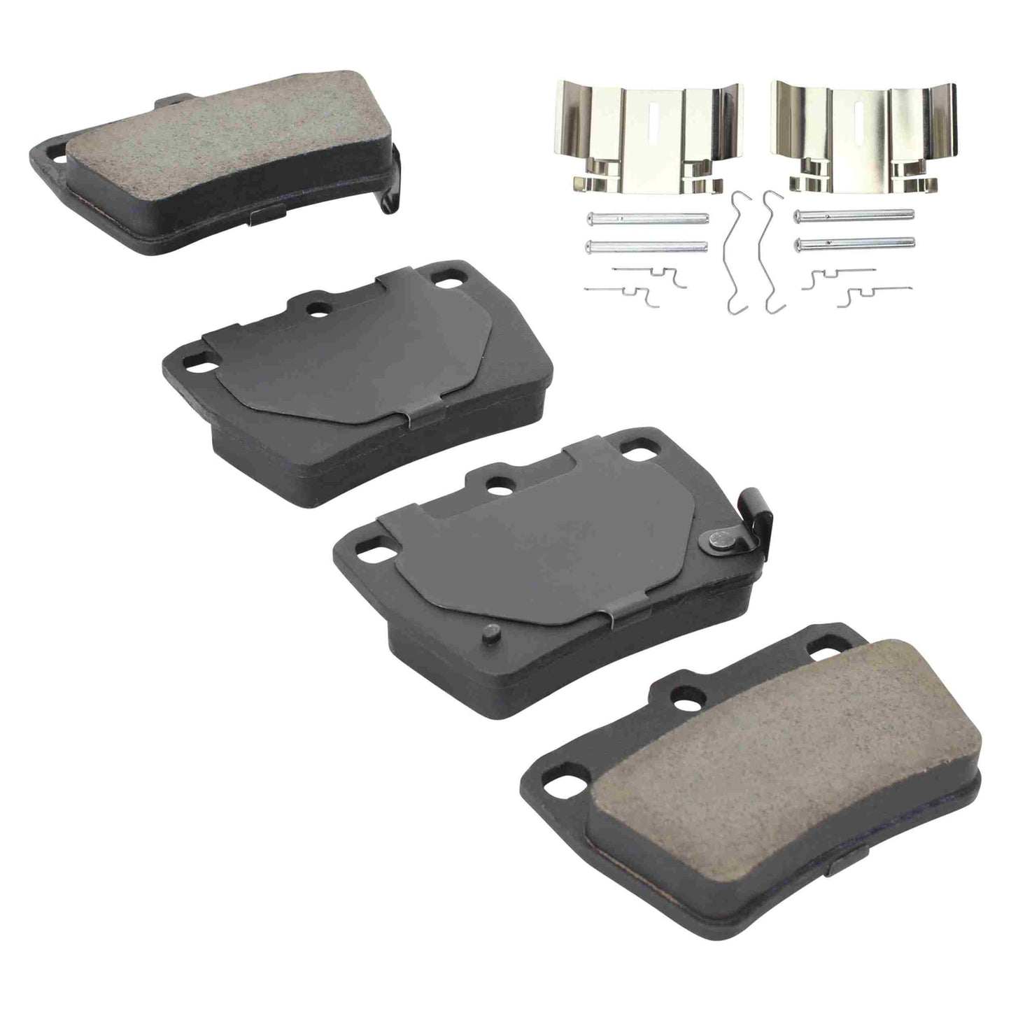 Quality-Built Black Series Ceramic Brake Pads 1003-1051C