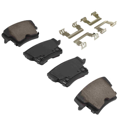 Quality-Built Black Series Ceramic Brake Pads 1003-1057AC