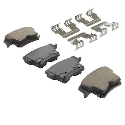 Quality-Built Black Series Ceramic Brake Pads 1003-1057C
