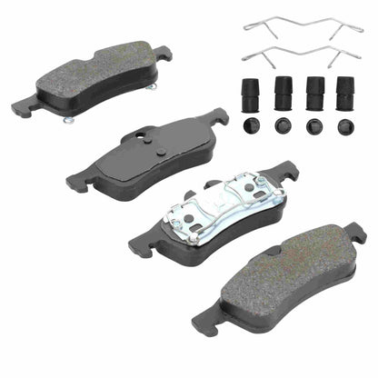 Quality-Built Black Series Semi-Metallic Brake Pads 1003-1060M