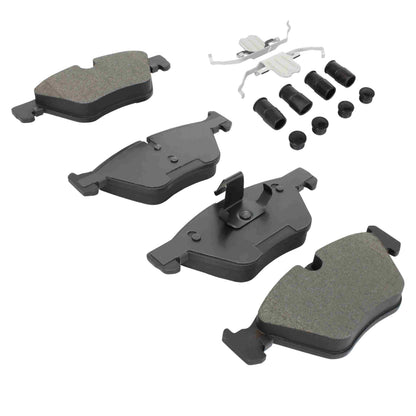 Quality-Built Black Series Ceramic Brake Pads 1003-1061C