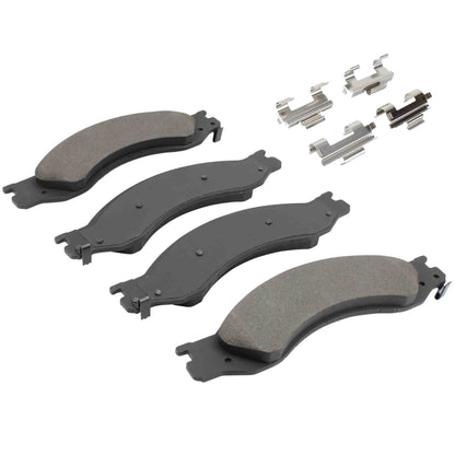 Quality-Built Black Series Semi-Metallic Brake Pads 1003-1064M