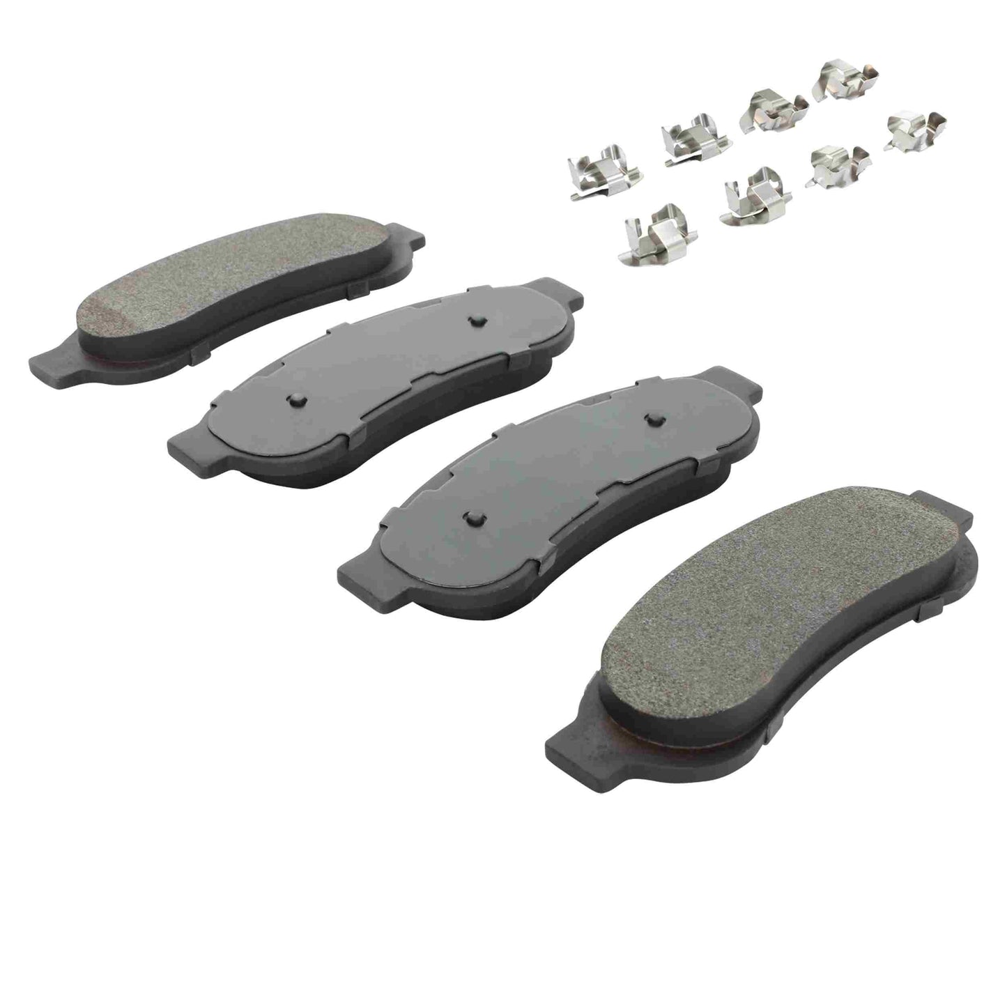 Quality-Built Black Series Semi-Metallic Brake Pads 1003-1067M