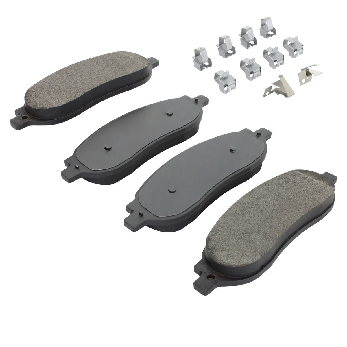 Quality-Built Black Series Semi-Metallic Brake Pads 1003-1068M
