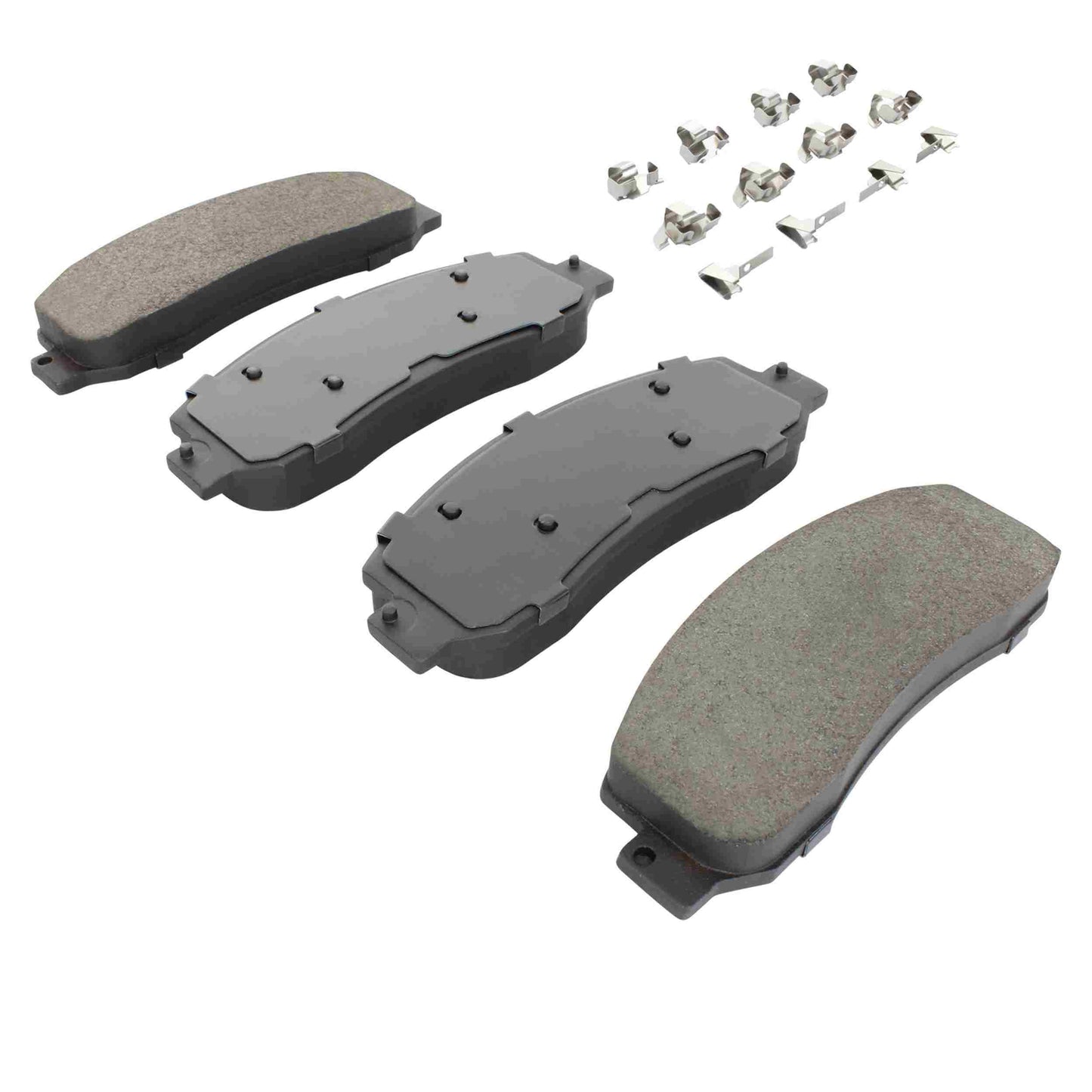 Quality-Built Black Series Semi-Metallic Brake Pads 1003-1069M