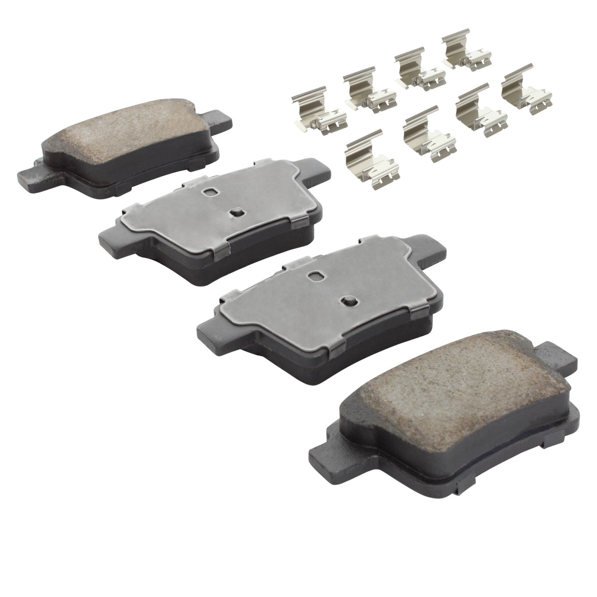 Quality-Built Black Series Ceramic Brake Pads 1003-1071C