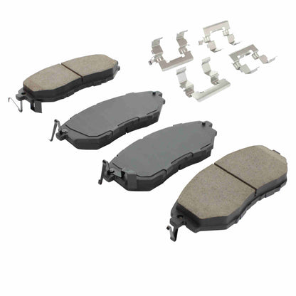 Quality-Built Black Series Ceramic Brake Pads 1003-1078AC