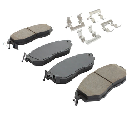 Quality-Built Black Series Ceramic Brake Pads 1003-1078AC