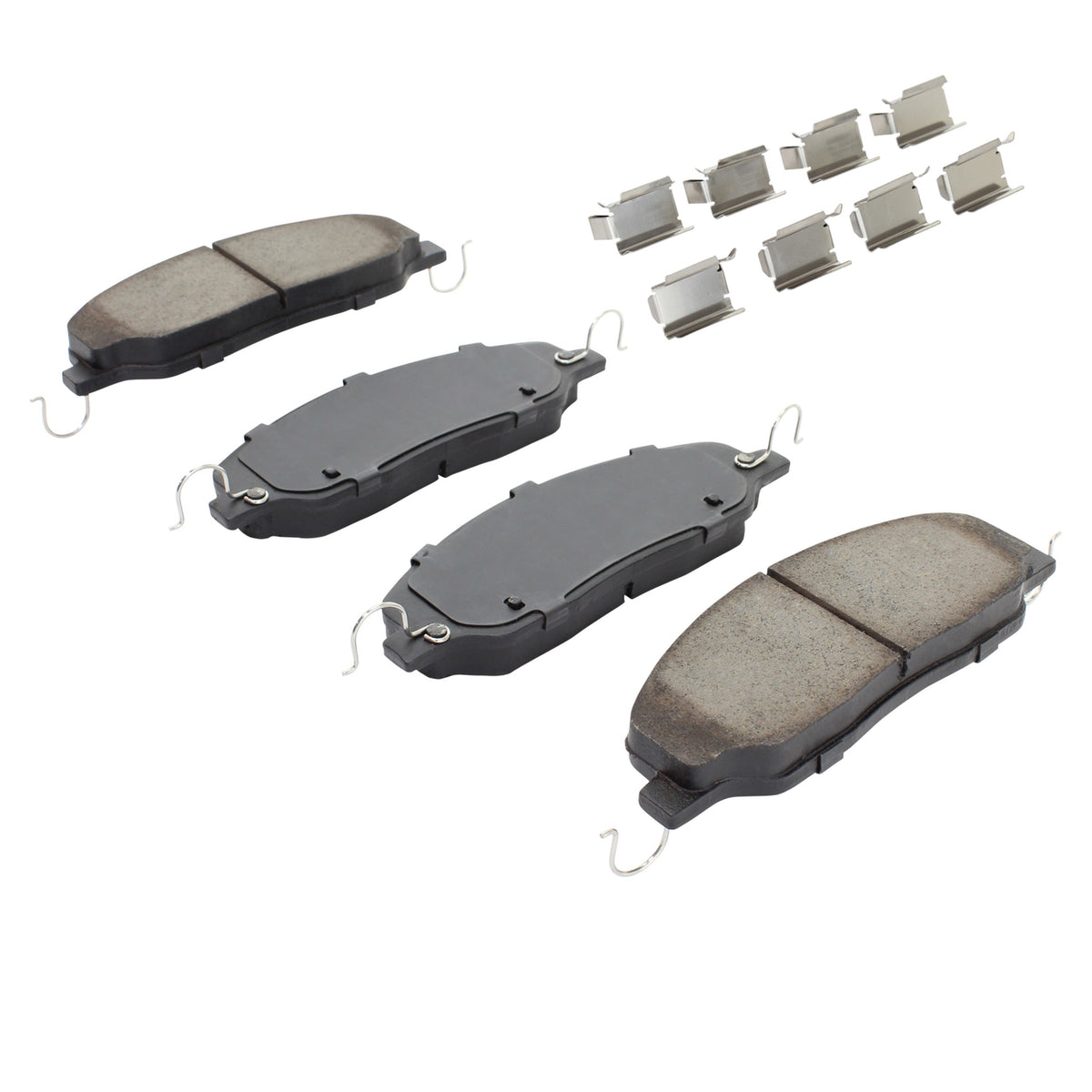 Quality-Built Black Series Semi-Metallic Brake Pads 1003-1081M