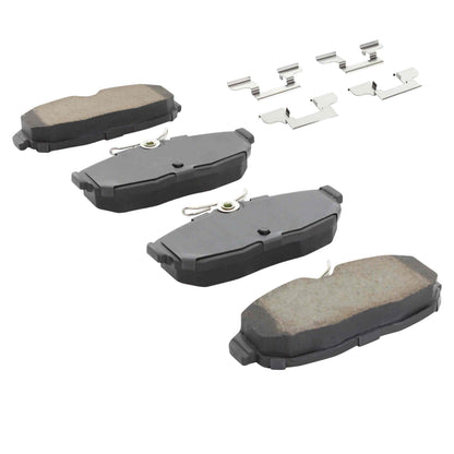 Quality-Built Black Series Ceramic Brake Pads 1003-1082C