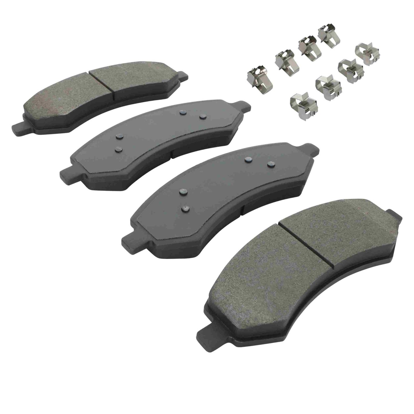 Quality-Built Black Series Semi-Metallic Brake Pads 1003-1084M