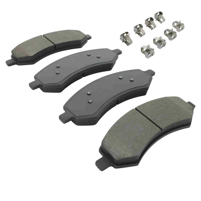 Quality-Built Black Series Semi-Metallic Brake Pads 1003-1084M