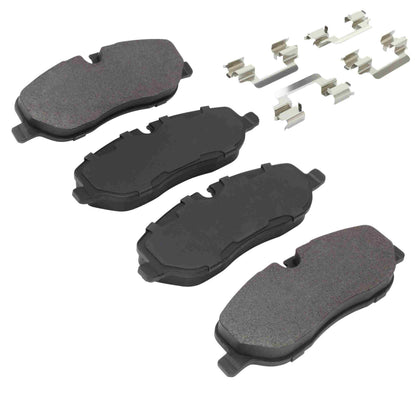 Quality-Built Black Series Semi-Metallic Brake Pads 1003-1098M