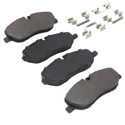 Quality-Built Black Series Semi-Metallic Brake Pads 1003-1098M