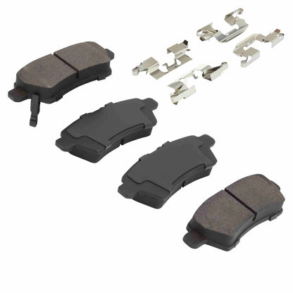 Quality-Built Black Series Ceramic Brake Pads 1003-1101C