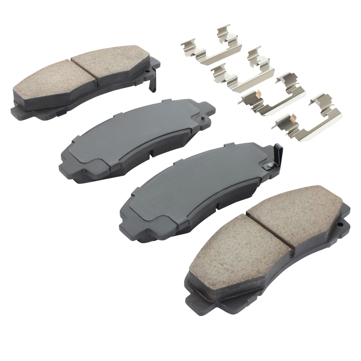 Quality-Built Black Series Ceramic Brake Pads 1003-1102C