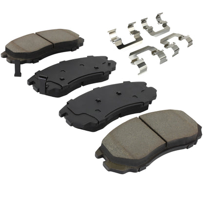 Quality-Built Black Series Ceramic Brake Pads 1003-1104C