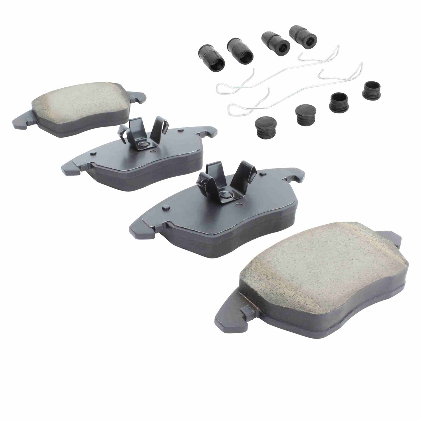 Quality-Built Black Series Semi-Metallic Brake Pads 1003-1107BM