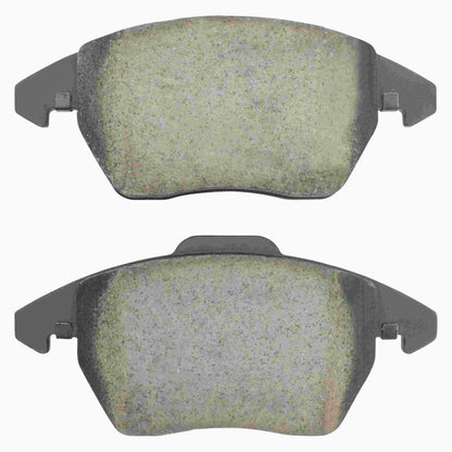 Quality-Built Black Series Semi-Metallic Brake Pads 1003-1107M