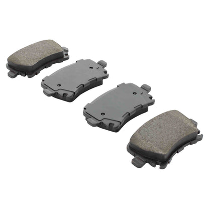Quality-Built Black Series Semi-Metallic Brake Pads 1003-1108AM
