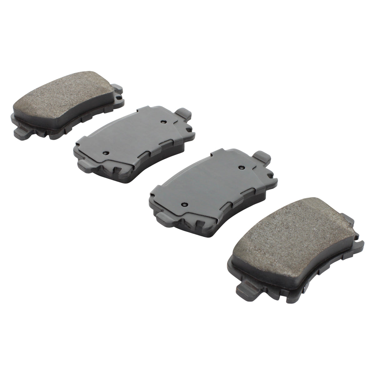 Quality-Built Black Series Semi-Metallic Brake Pads 1003-1108AM