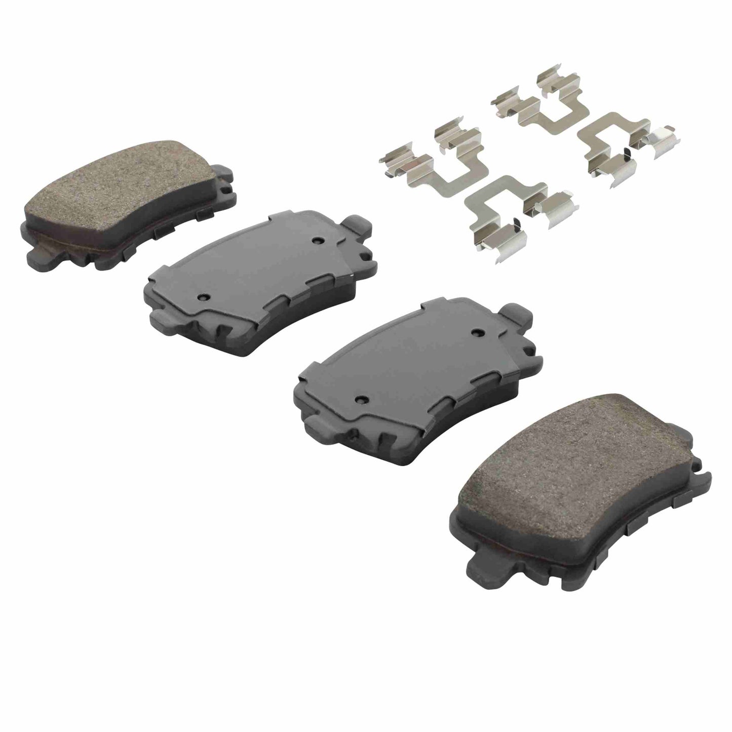 Quality-Built Black Series Semi-Metallic Brake Pads 1003-1108M