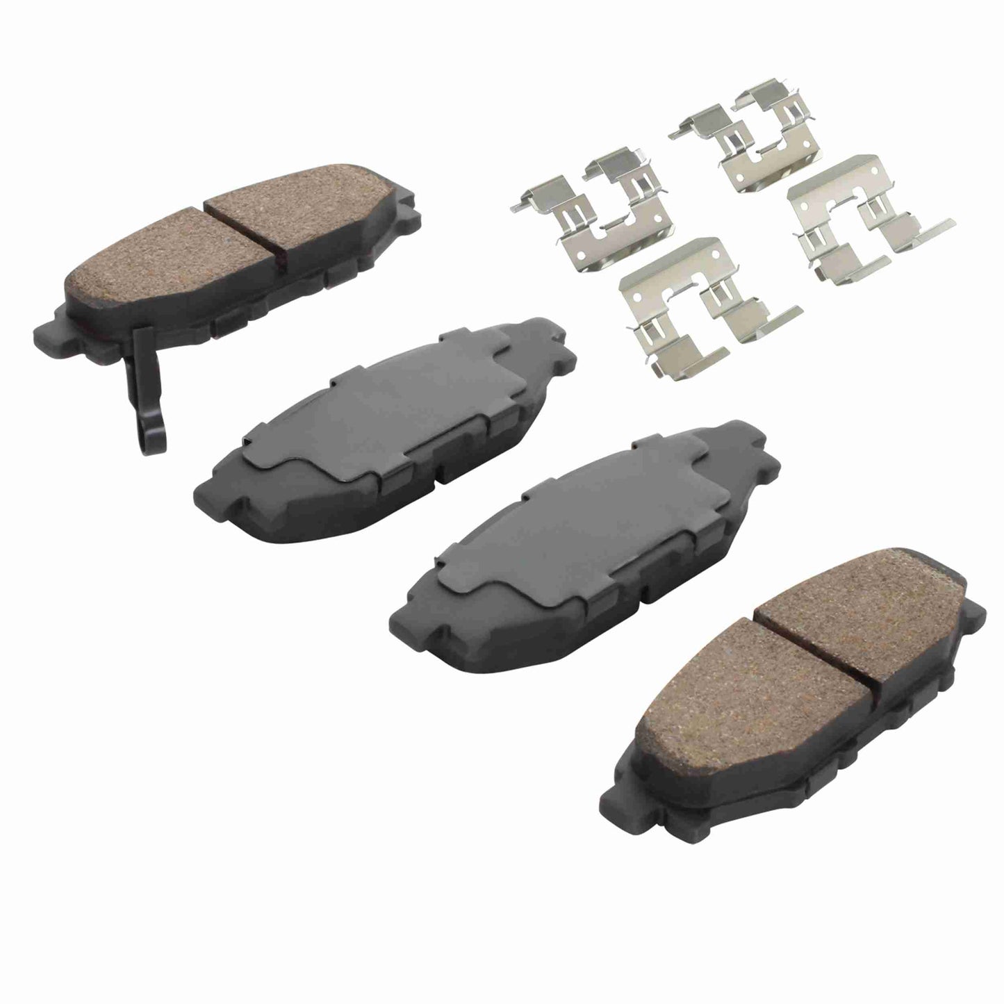 Quality-Built Black Series Semi-Metallic Brake Pads 1003-1114M