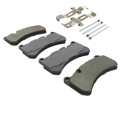 Quality-Built Black Series Semi-Metallic Brake Pads 1003-1116M