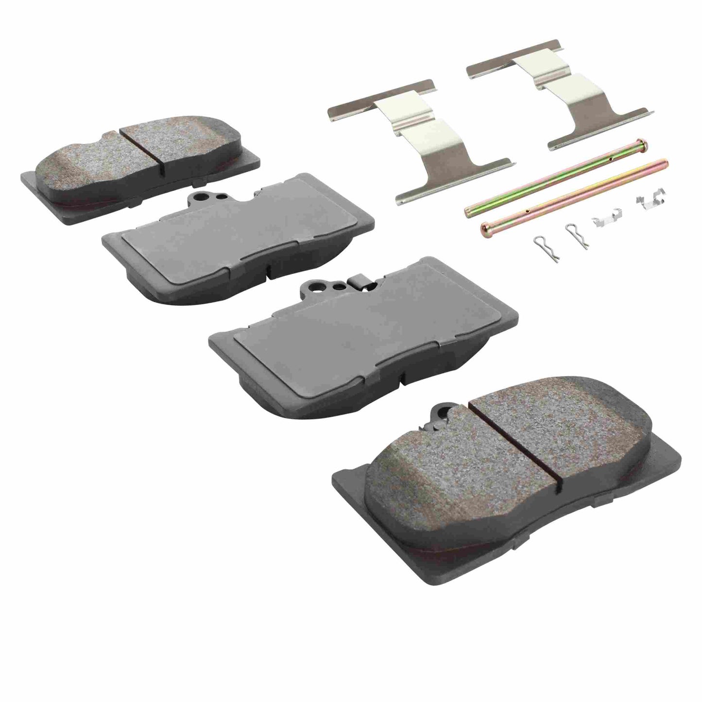 Quality-Built Black Series Semi-Metallic Brake Pads 1003-1118M