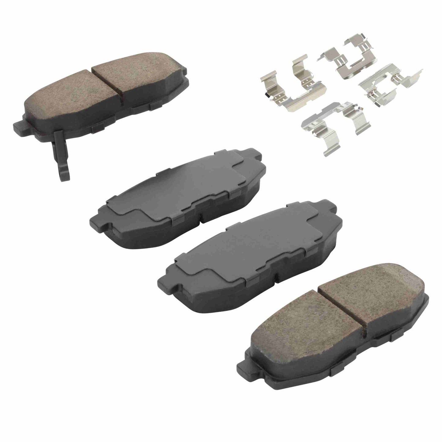 Quality-Built Black Series Ceramic Brake Pads 1003-1124C