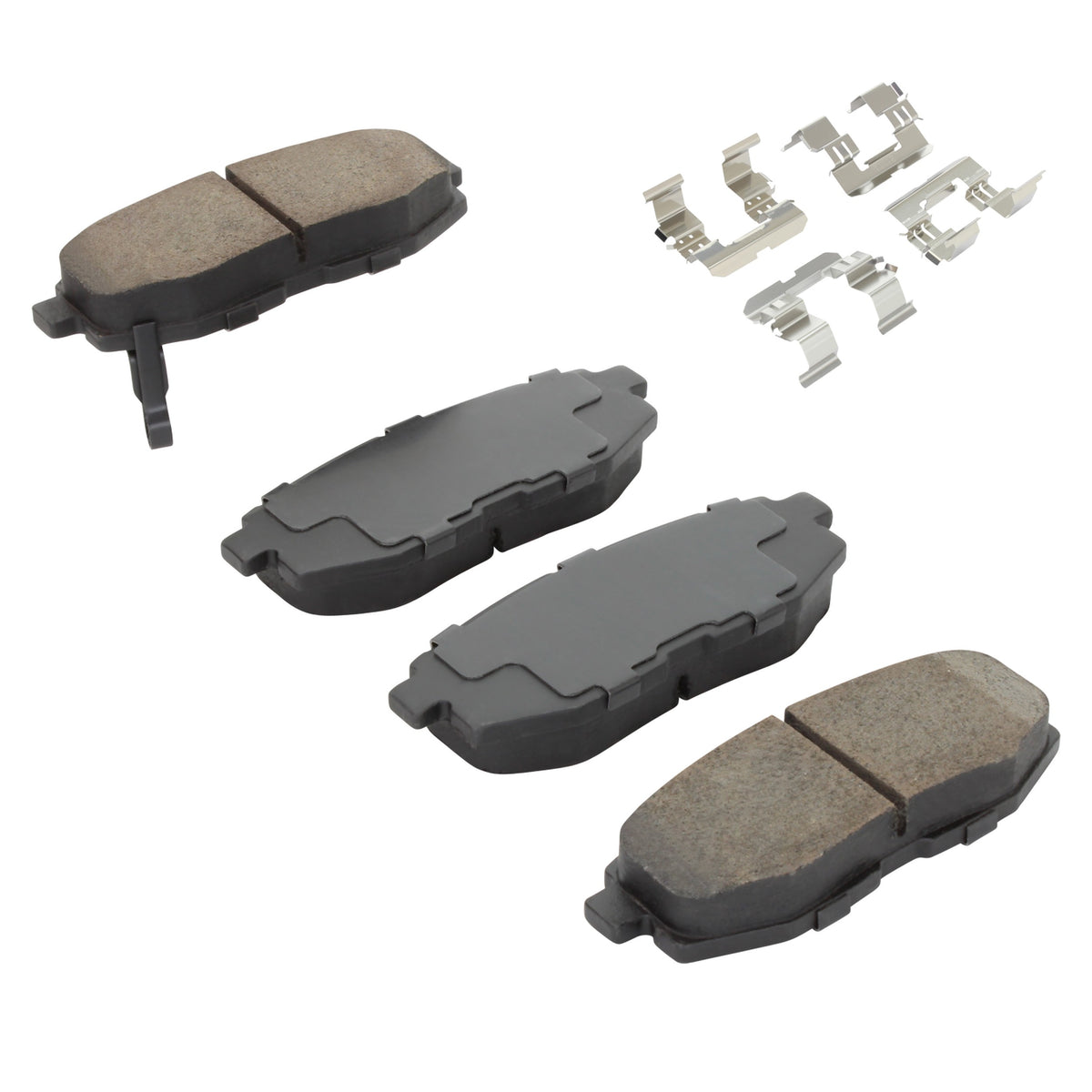 Quality-Built Black Series Ceramic Brake Pads 1003-1124C
