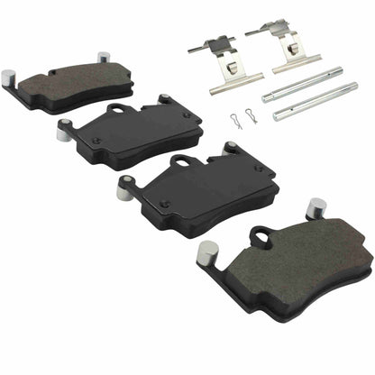 Quality-Built Black Series Semi-Metallic Brake Pads 1003-1134M