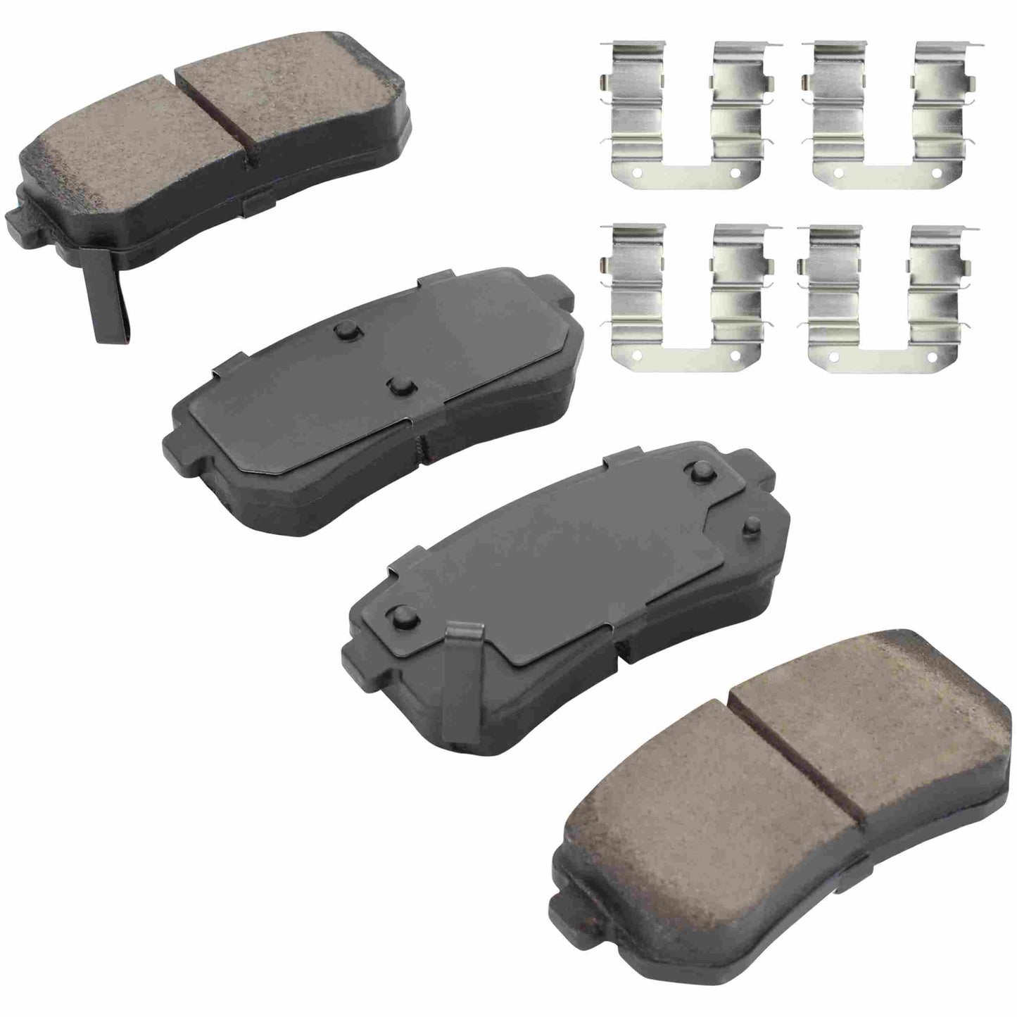 Quality-Built Black Series Ceramic Brake Pads 1003-1157C