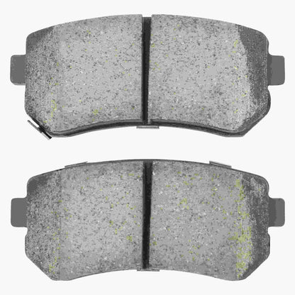 Quality-Built Black Series Semi-Metallic Brake Pads 1003-1157M
