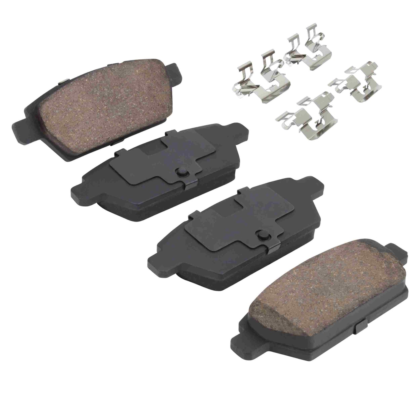 Quality-Built Black Series Ceramic Brake Pads 1003-1161C