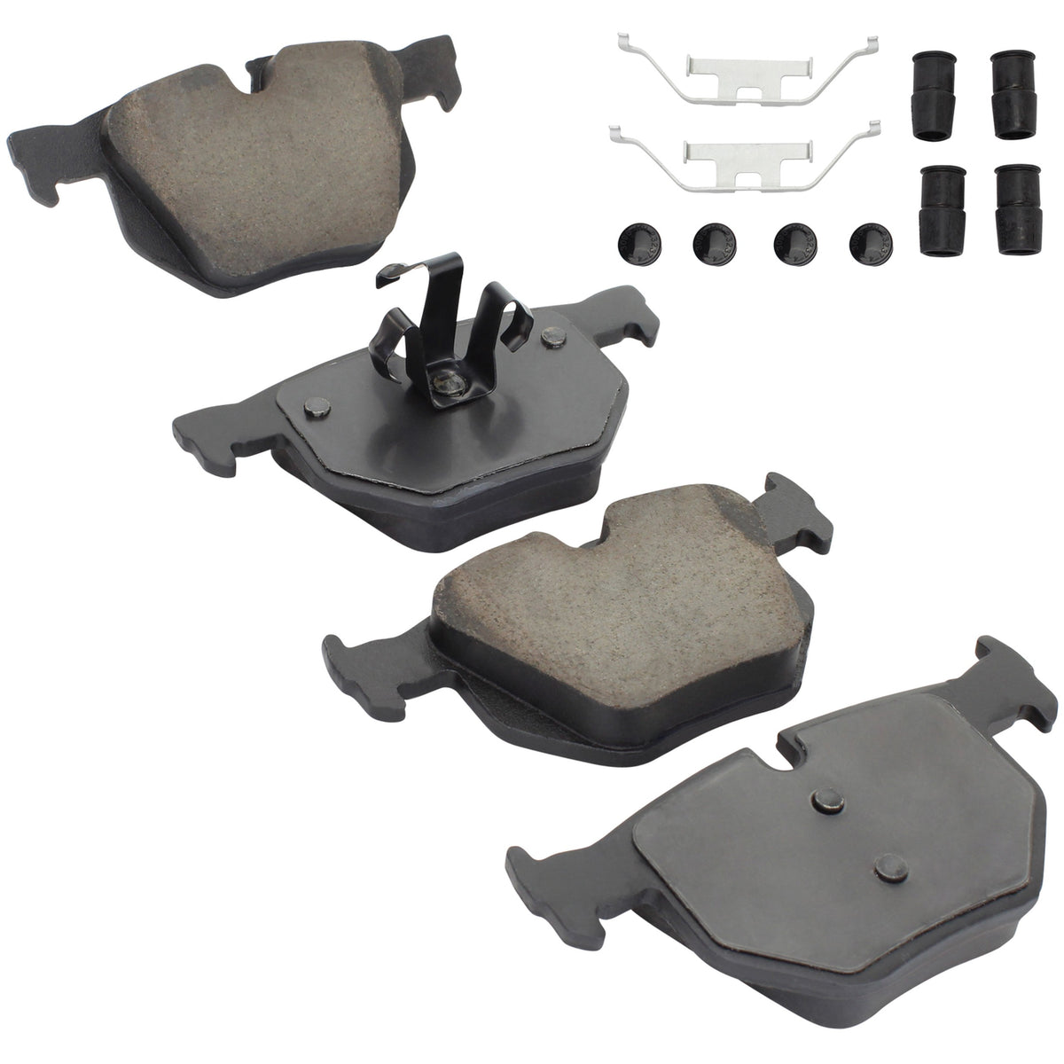 Quality-Built Black Series Ceramic Brake Pads 1003-1170C