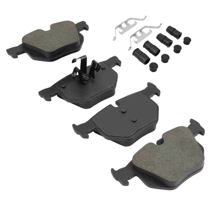 Quality-Built Black Series Semi-Metallic Brake Pads 1003-1170M