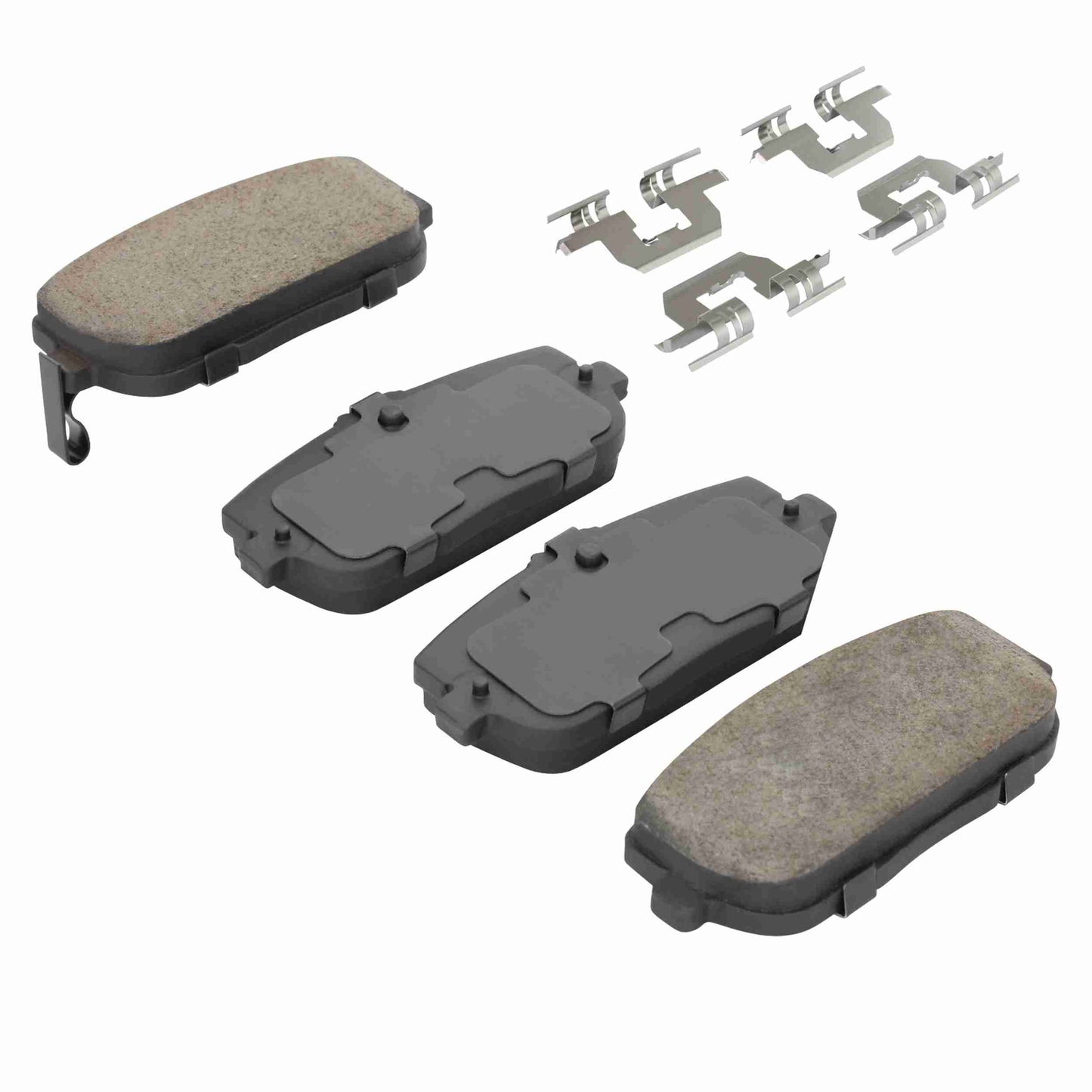 Quality-Built Black Series Ceramic Brake Pads 1003-1180C