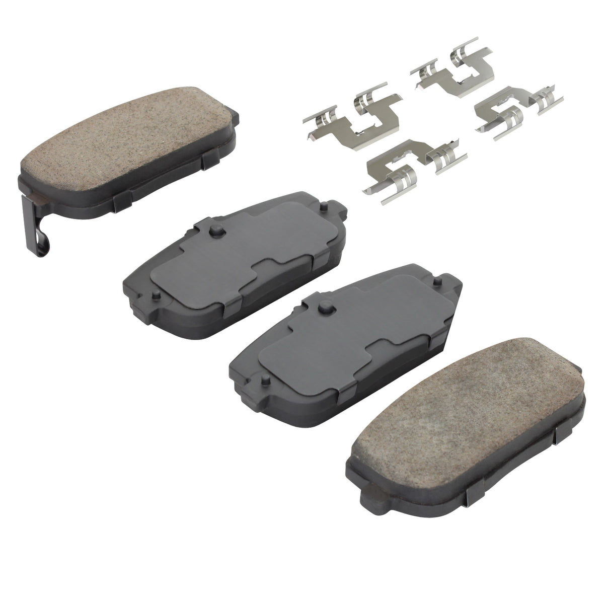 Quality-Built Black Series Ceramic Brake Pads 1003-1180C