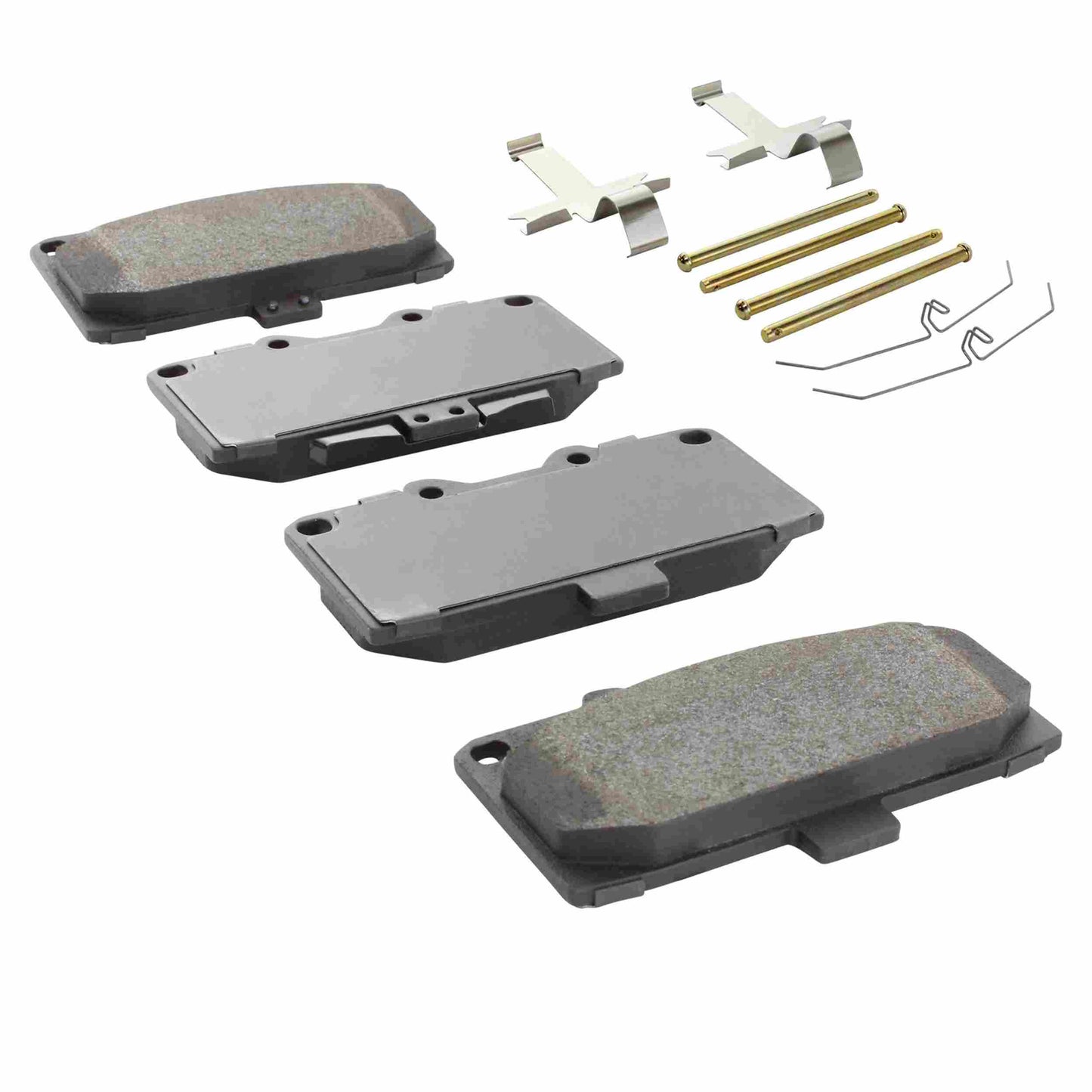 Quality-Built Black Series Semi-Metallic Brake Pads 1003-1182M